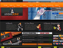 Tablet Screenshot of animezone.hu