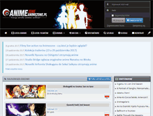 Tablet Screenshot of animezone.pl